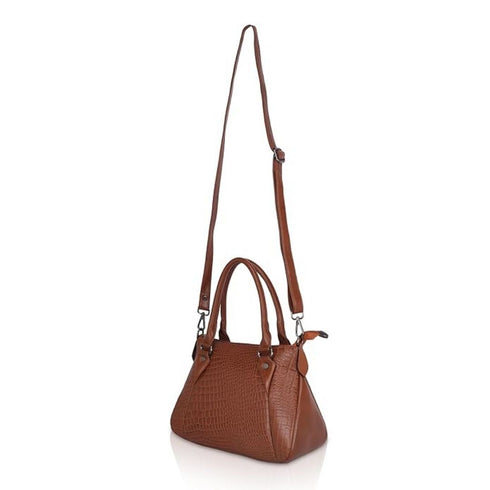 Lakshmika Croco Genuine Leather Women Bag Hive